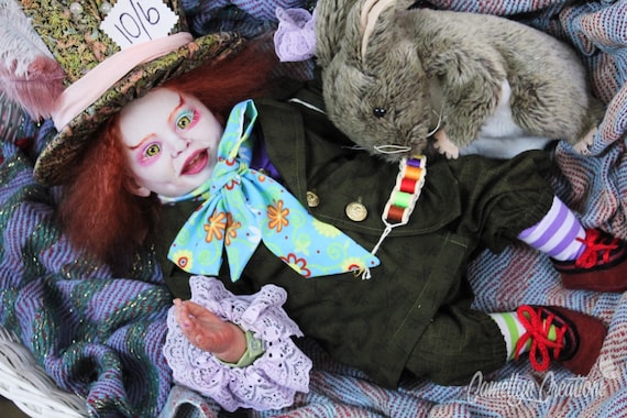 Bambola Reborn Cappellaio Matto PERSONALIZZATA