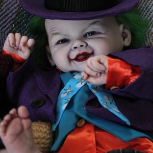 20" JOKER Baby Realistic Reborn OOAK Baby Doll