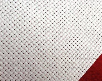 20 Count Aida Fabric White Cross Stitch Cloth 50x50cm