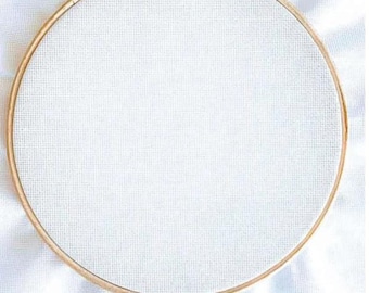 Tissu Lin Joann Fabrics Pour Point De Croix - 32 Count, Blanc - 51 X 69 Cm