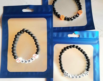 DIY Sport Armband Kit: Jungen-Geburtstags-Gastgeschenk im blauen Beutel