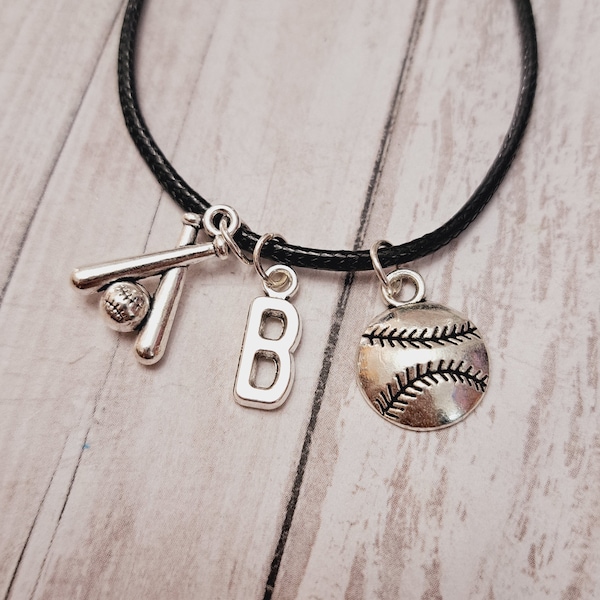 Baseball Necklace for Boys Etsy