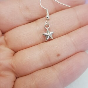 Cute Open Heart Key & Lock Earrings - Perfect Gift For Girlfriend, Silvery Alloy Handmade Jewelry