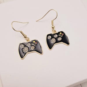 Gamer-oorbellen: hangoorbellen videogamecontroller