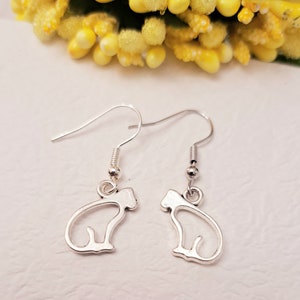 Katze Ohrringe, süße Katze Ohrringe, Crazy Cat Dame Ohrringe, Katze Liebhaber Geschenk, Haustier Schmuck