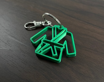 Karate Gi Keychain, Martial Arts Accessory, Custom Colors Key Ring Series, Tae Kwon Do, Go-ju Ryu, Judo, Kung Fu, Muay Thai
