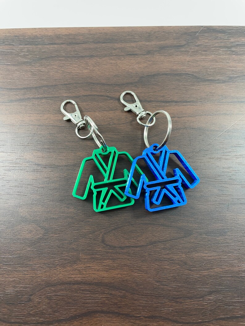 Karate Gi Keychain Martial Arts Accessory Tae Kwon Do Goju Etsy