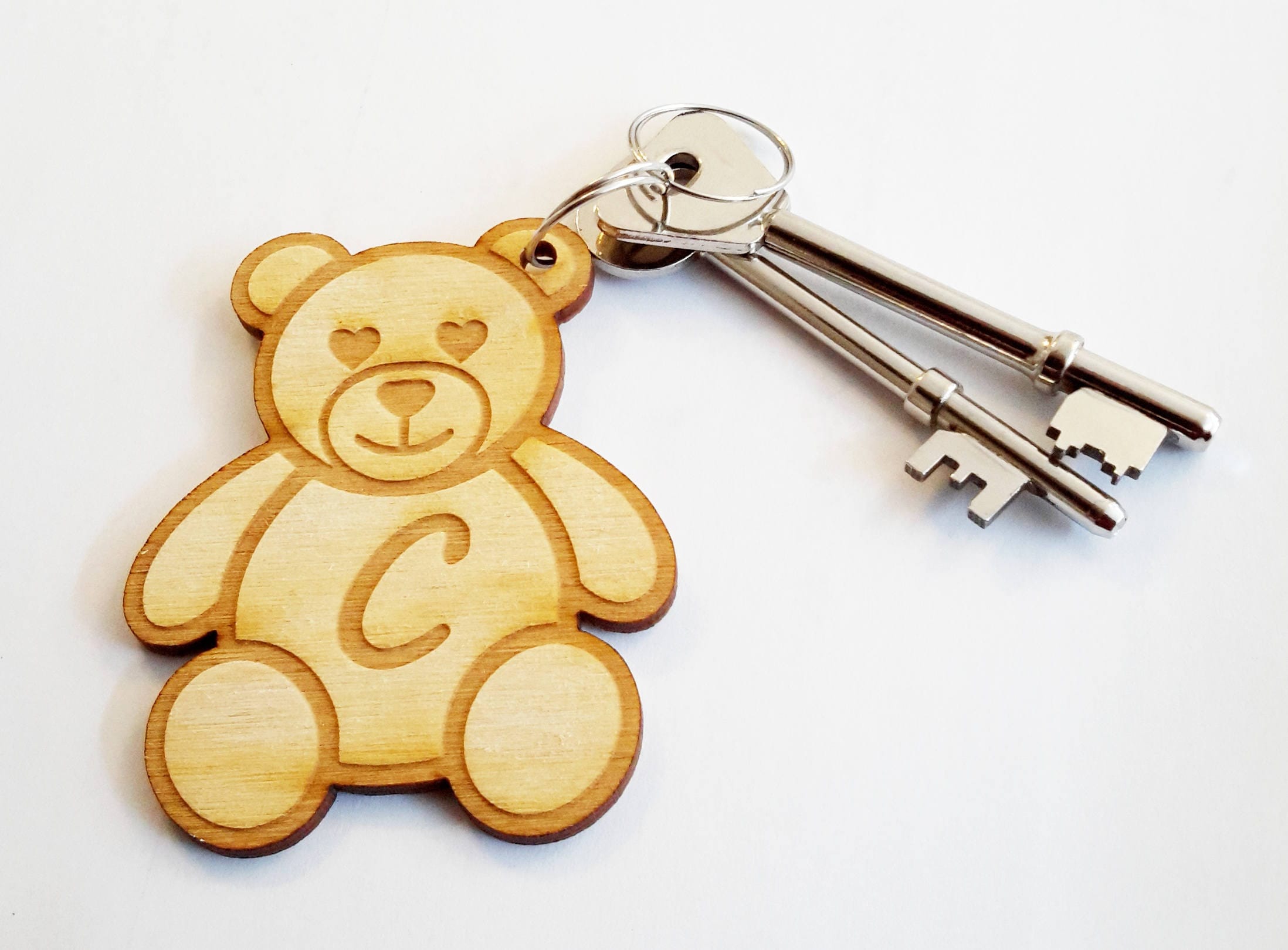 wooden teddy bears