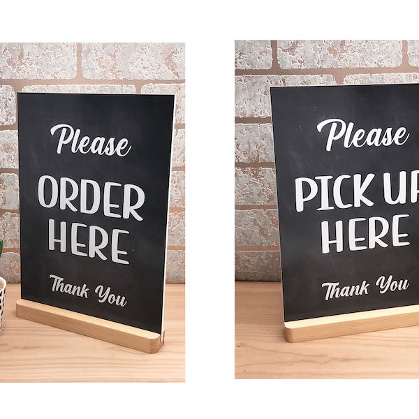 Order Pick up Sign Etsy