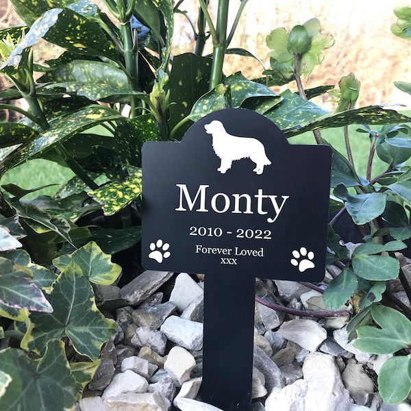Pet Grave Markers Etsy