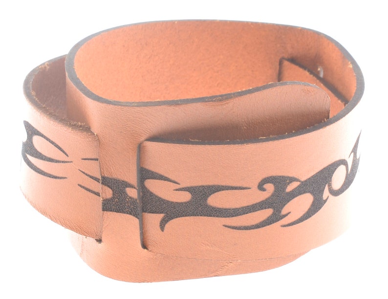 Origin Celtic Men/'s and Women/'s Cuff Leather Bracelet
