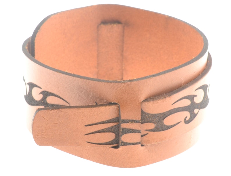 Origin Celtic Men/'s and Women/'s Cuff Leather Bracelet