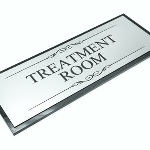 Treatment Room Sign - Adhesive Door Plaque
