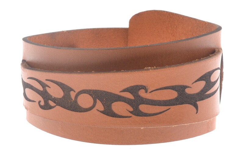 Origin Celtic Men/'s and Women/'s Cuff Leather Bracelet