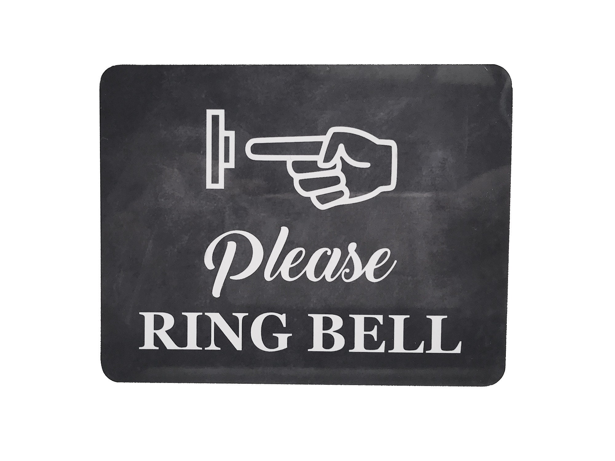 Buy Engraved Please Ring The Bell Sign 100 x 50mm Online at desertcartINDIA