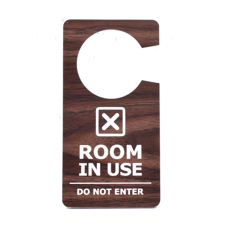 Meeting Room in Use Signs - Etsy