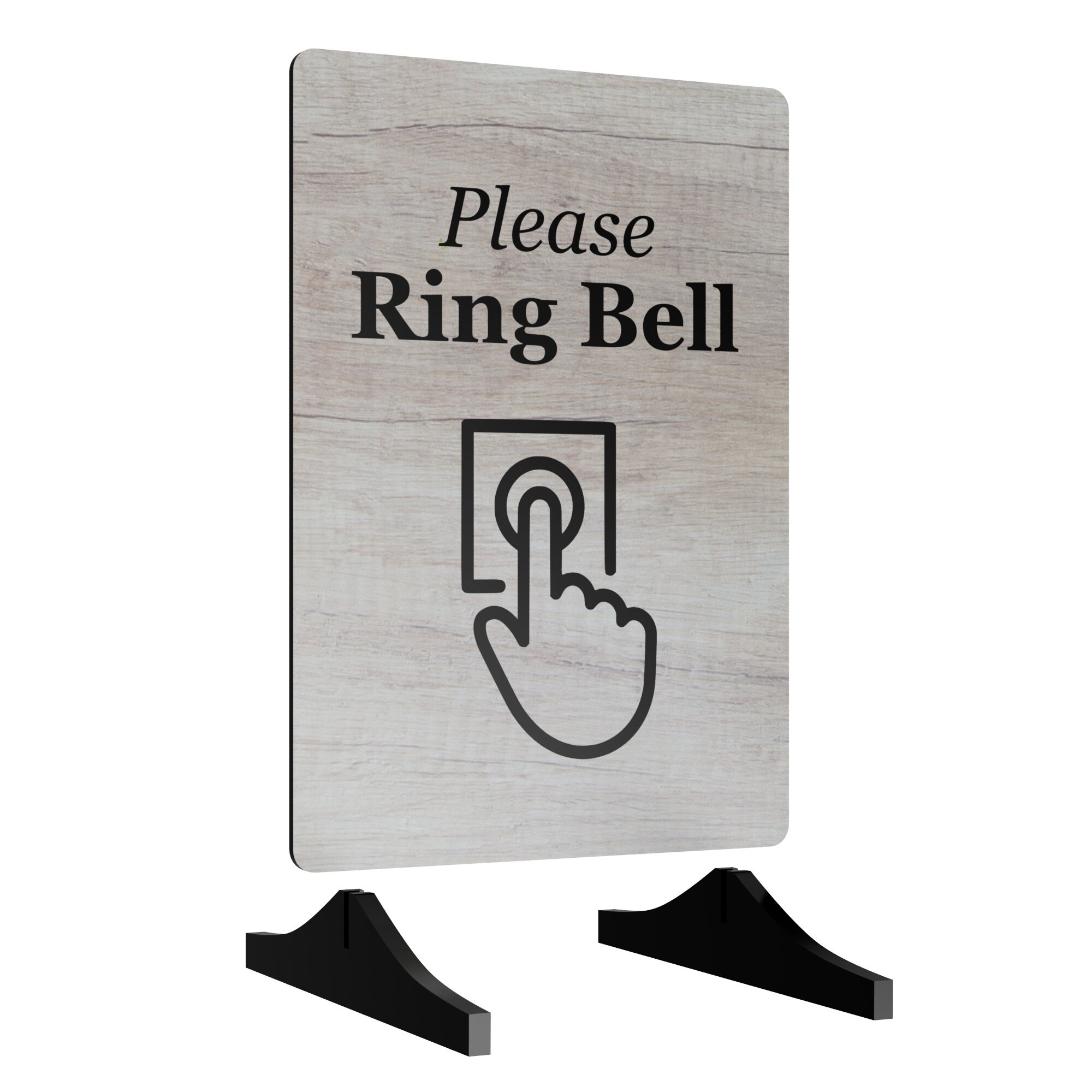 Please Ring Bell Sign - Available as Freestanding or Adhesive - Etsy
