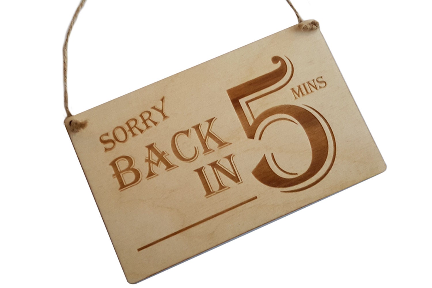 Back in 5 Minutes - Etsy Back in 5 Minutes - Etsy