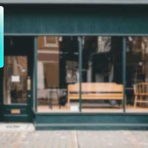 A5 Reversible Open Closed Sign - Contemporary Design, UV Printed ...