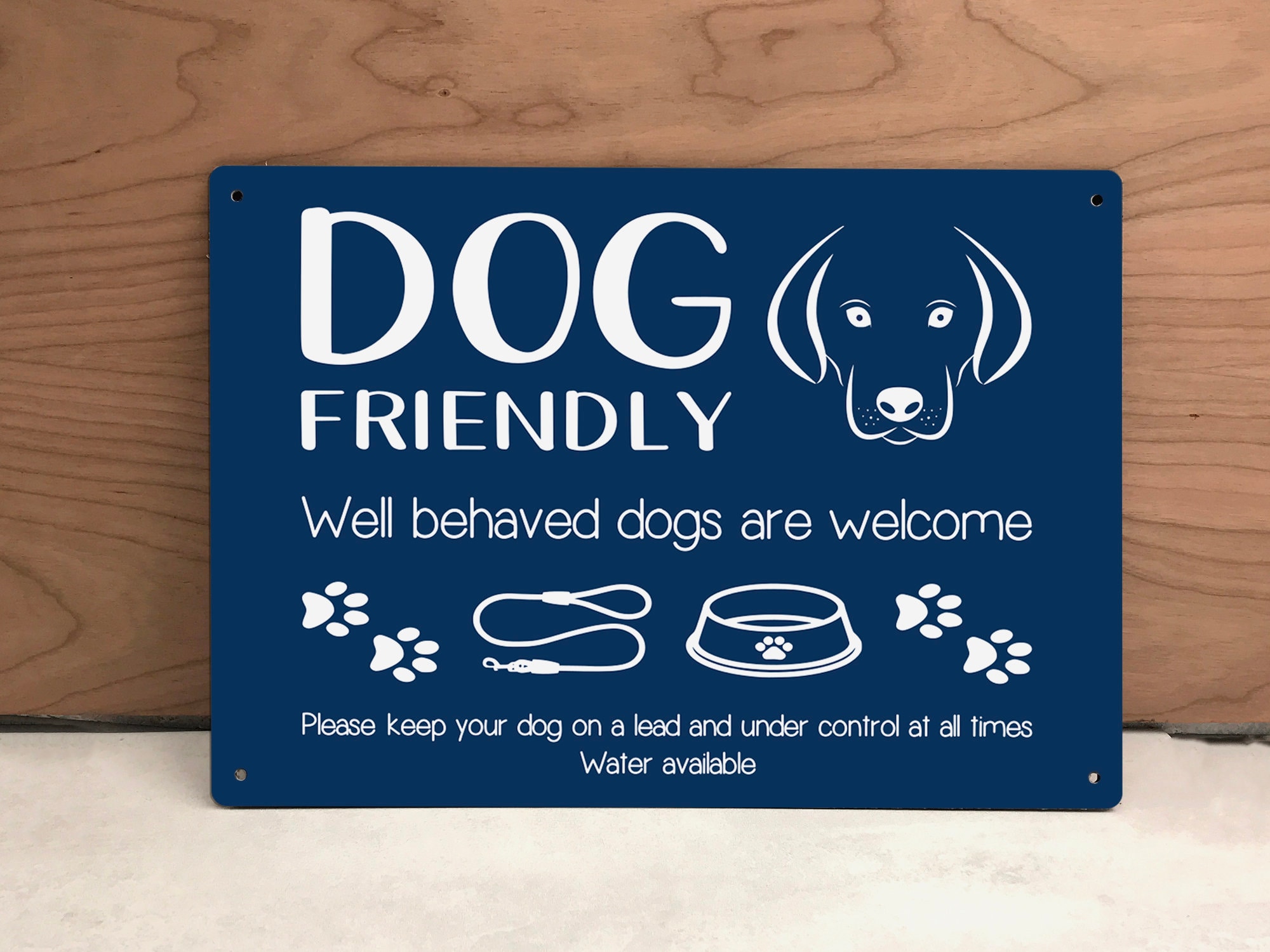 Dog Friendly Business Sign - Etsy