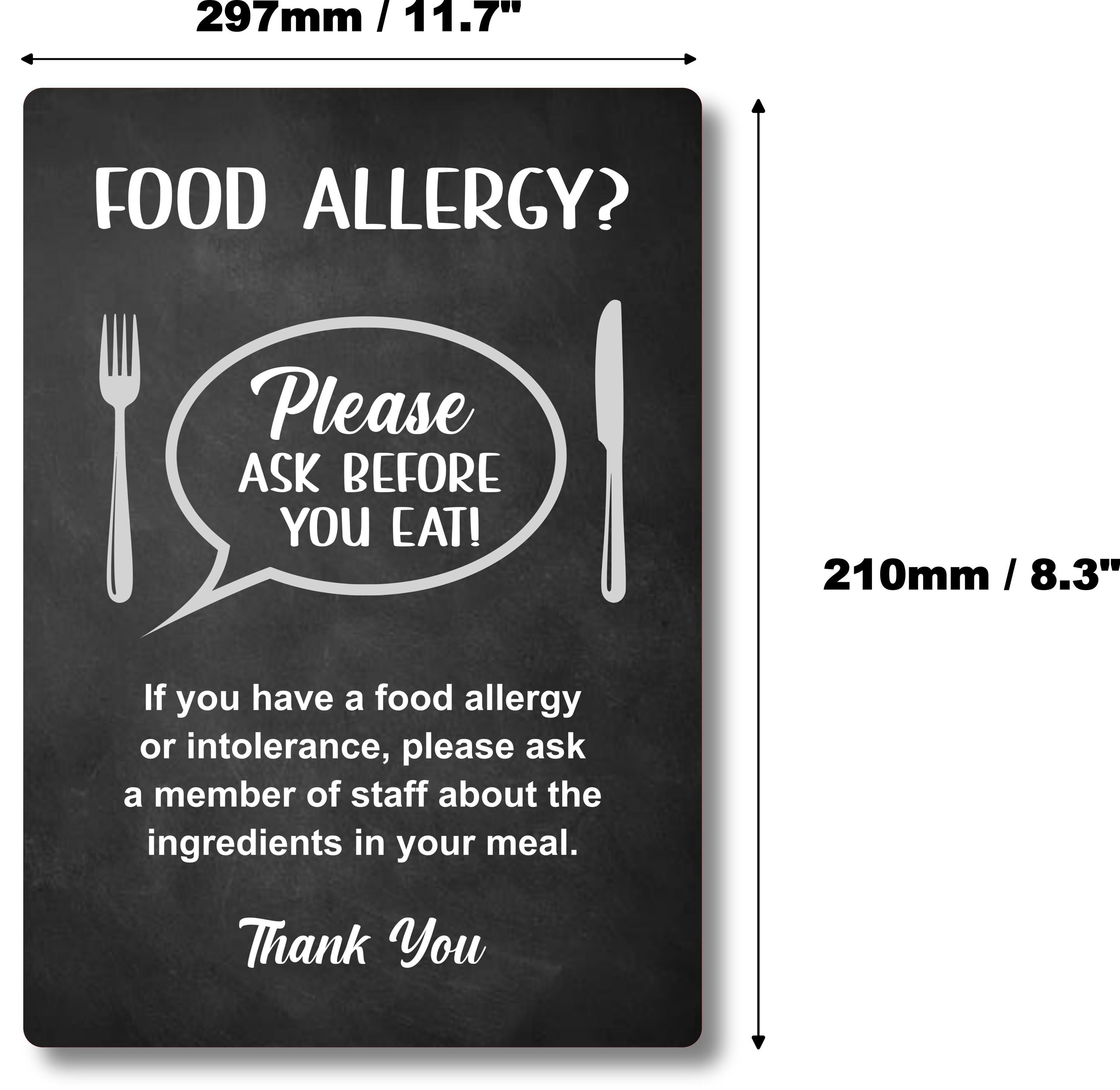 Targhetta Segnaletica Adesiva In Alluminio "Ristorante" - Etichette Multiuso - Foto 13