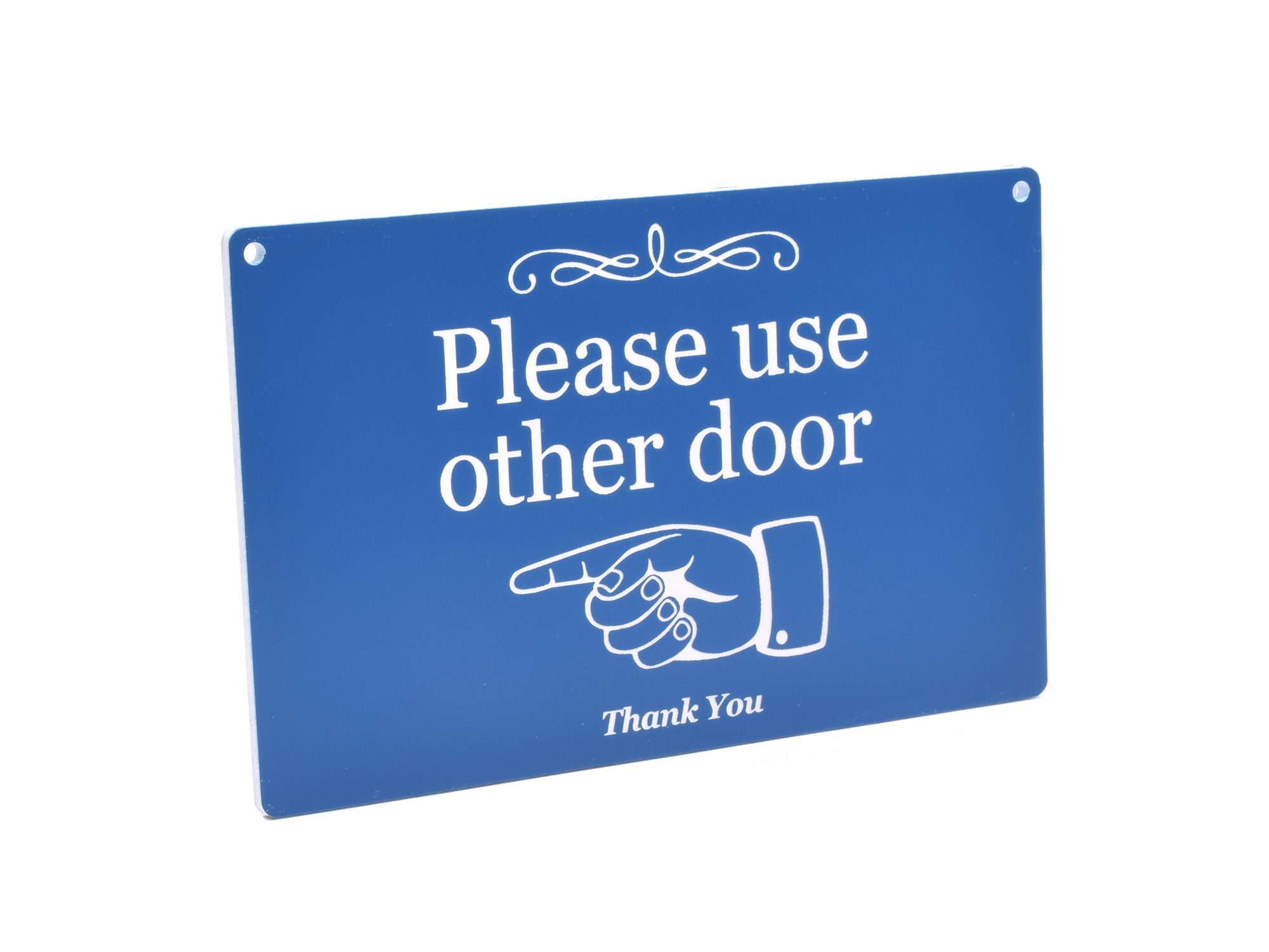 Reversible Please Use Other Door Sign Various Etsy