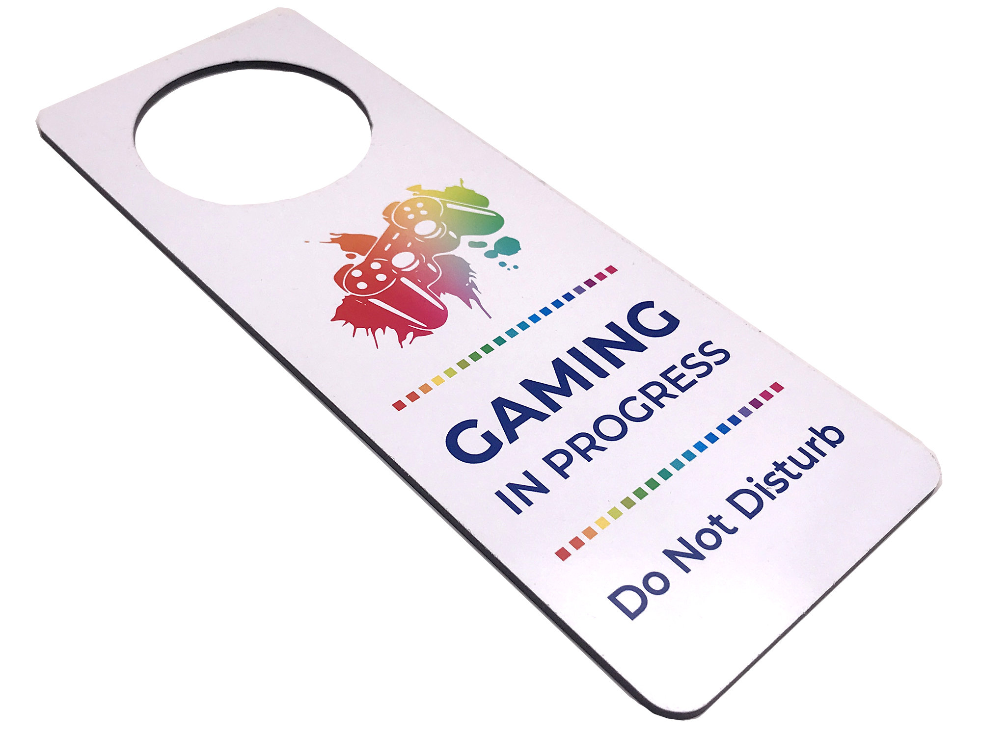 Do Not Disturb Door Hanger Gaming in Progress - Etsy
