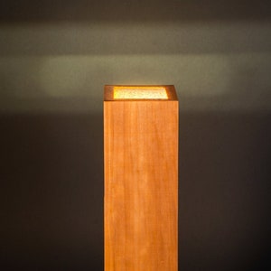 Bedside Lamp / Condom Dispenser / L / Natural Wood / Gift For Playboy