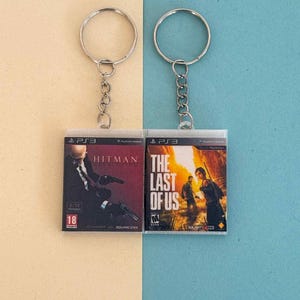 Llaveros en miniatura inspirados en juegos de PS3 | Regalo coleccionable para gamers | Llaveros divertidos