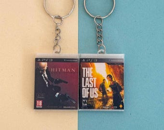 Llaveros en miniatura inspirados en la PS3 | Regalo coleccionable para gamers | Llaveros divertidos