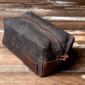 A Dopp Kit for Men or a Personalize Dopp Kit, Shaving Bag for Men, Handmade by Real Artisans