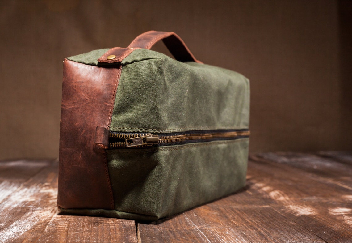etsy mens toiletry bag