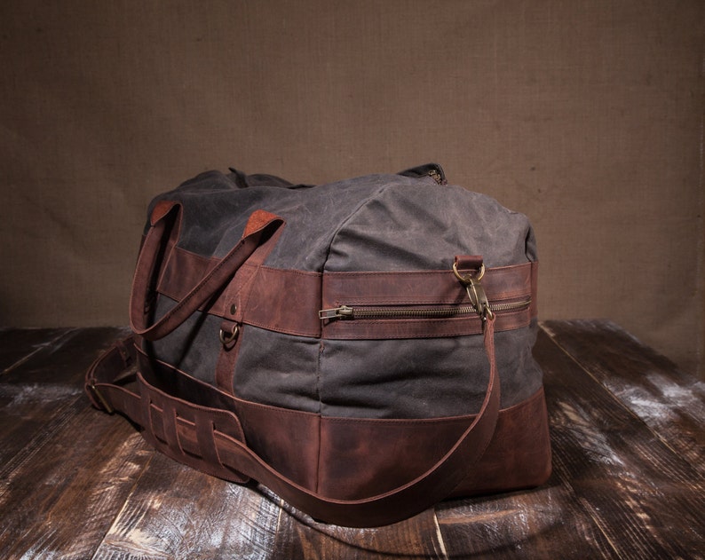 weekender bag mens canvas