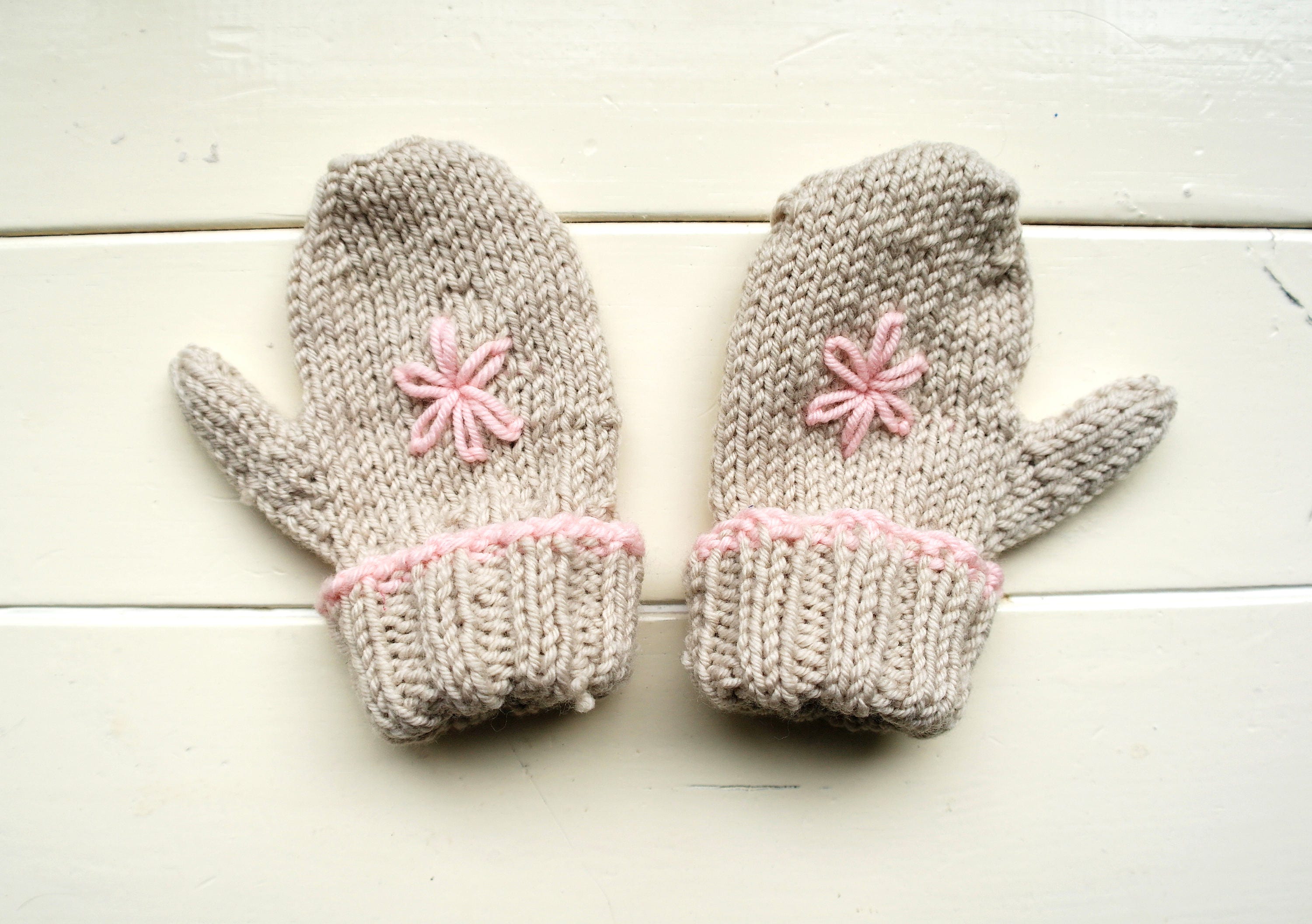 Beginner Baby Mitten Knitting Pattern / Baby Mittens / Toddler Etsy UK