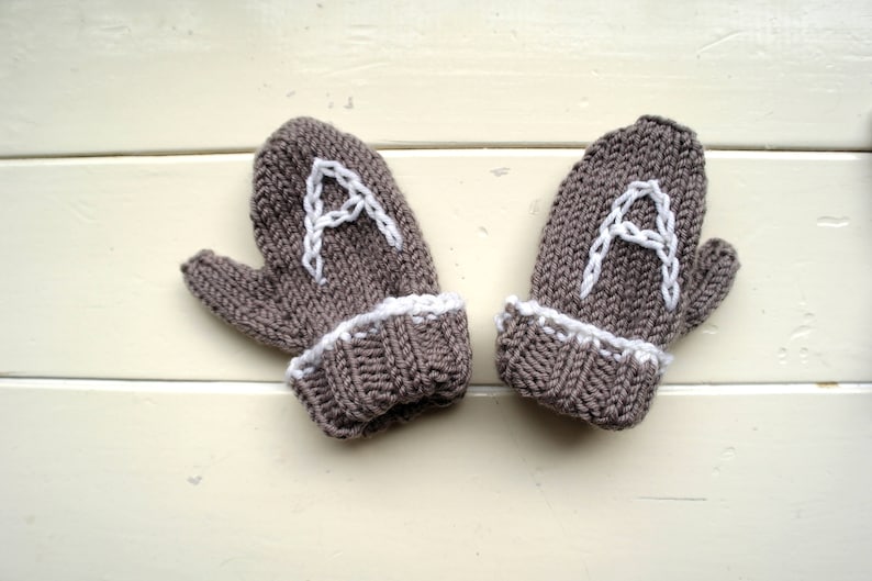 Easy Baby & Toddler Mitten Knitting Pattern / Kids Mittens / Etsy