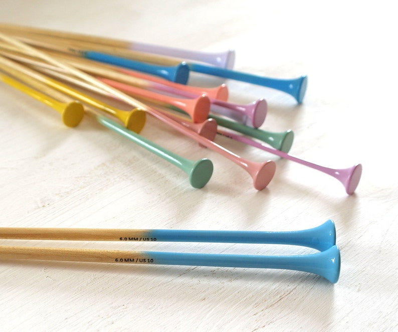 Knitting Needles / Knitting Needle Set / Wooden Knitting Etsy UK