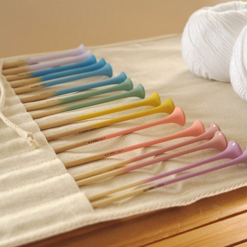 Knitting Needles / Knitting Needle Set / Wooden Knitting Etsy UK