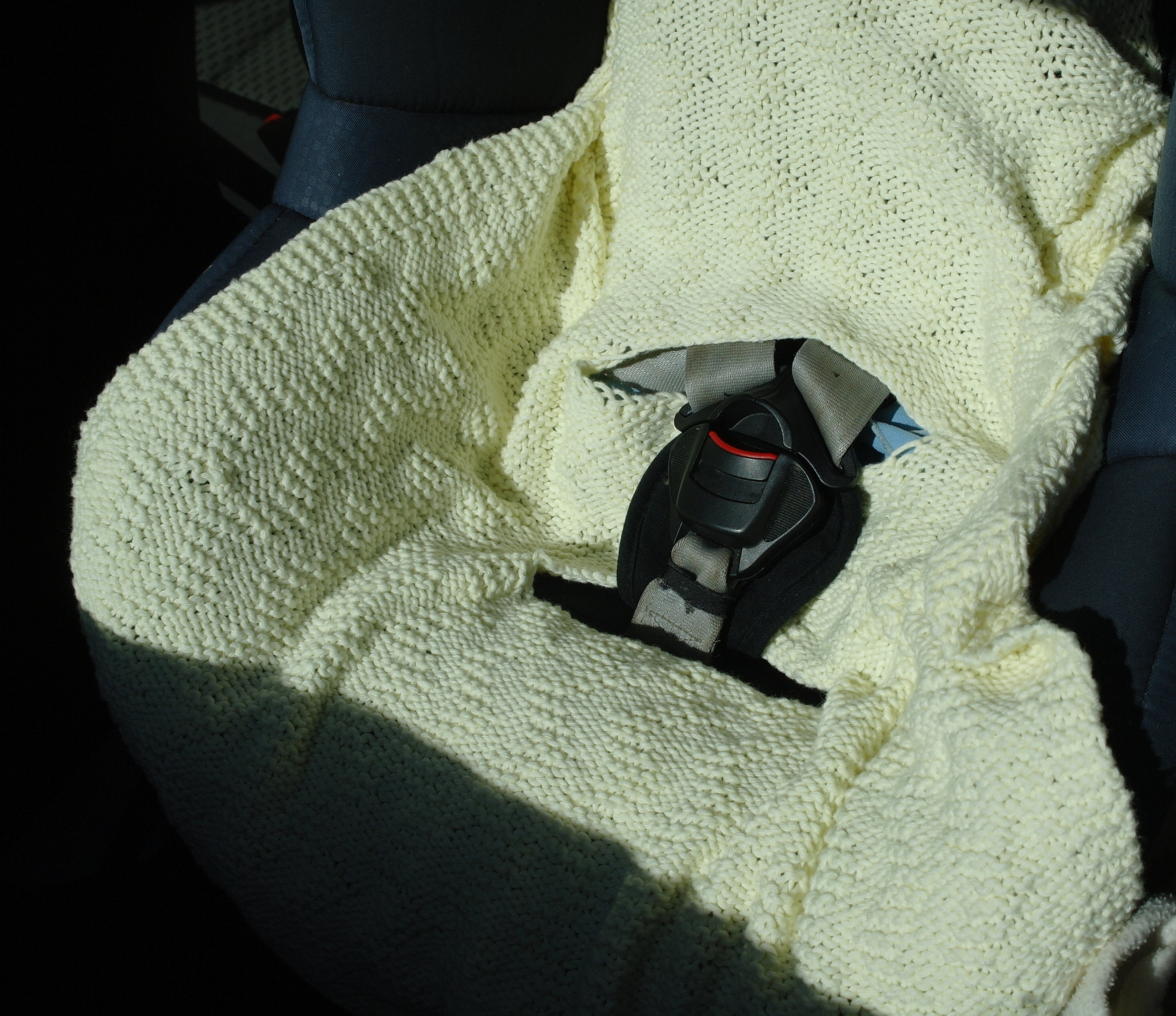 Baby Blanket Knitting Pattern for Car Seat / Baby Car Seat Etsy UK