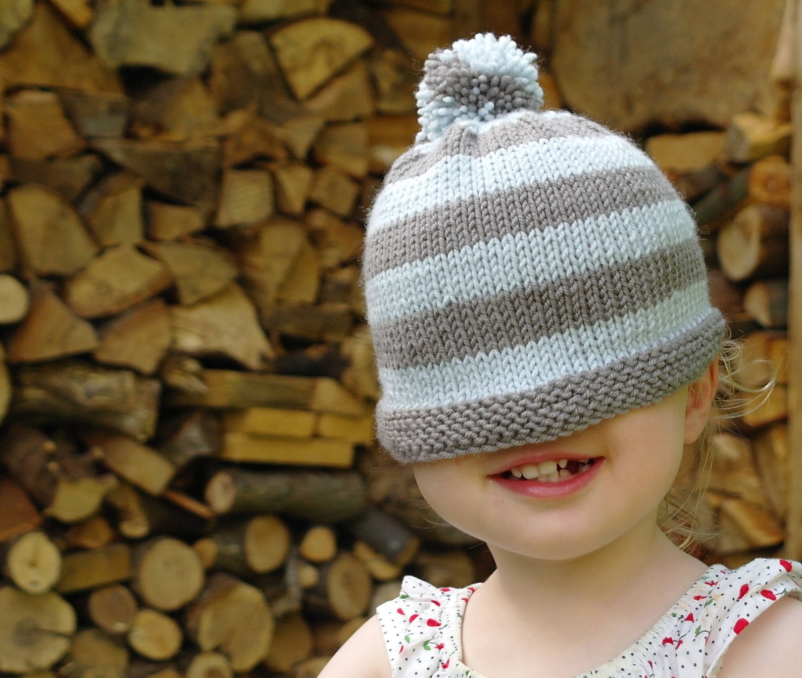 Easy knitting pattern baby bobble hat / baby beanie hat / Etsy