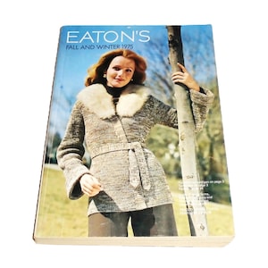 1975 Eatons Catalog Fall and Winter Vintage Store Catalog