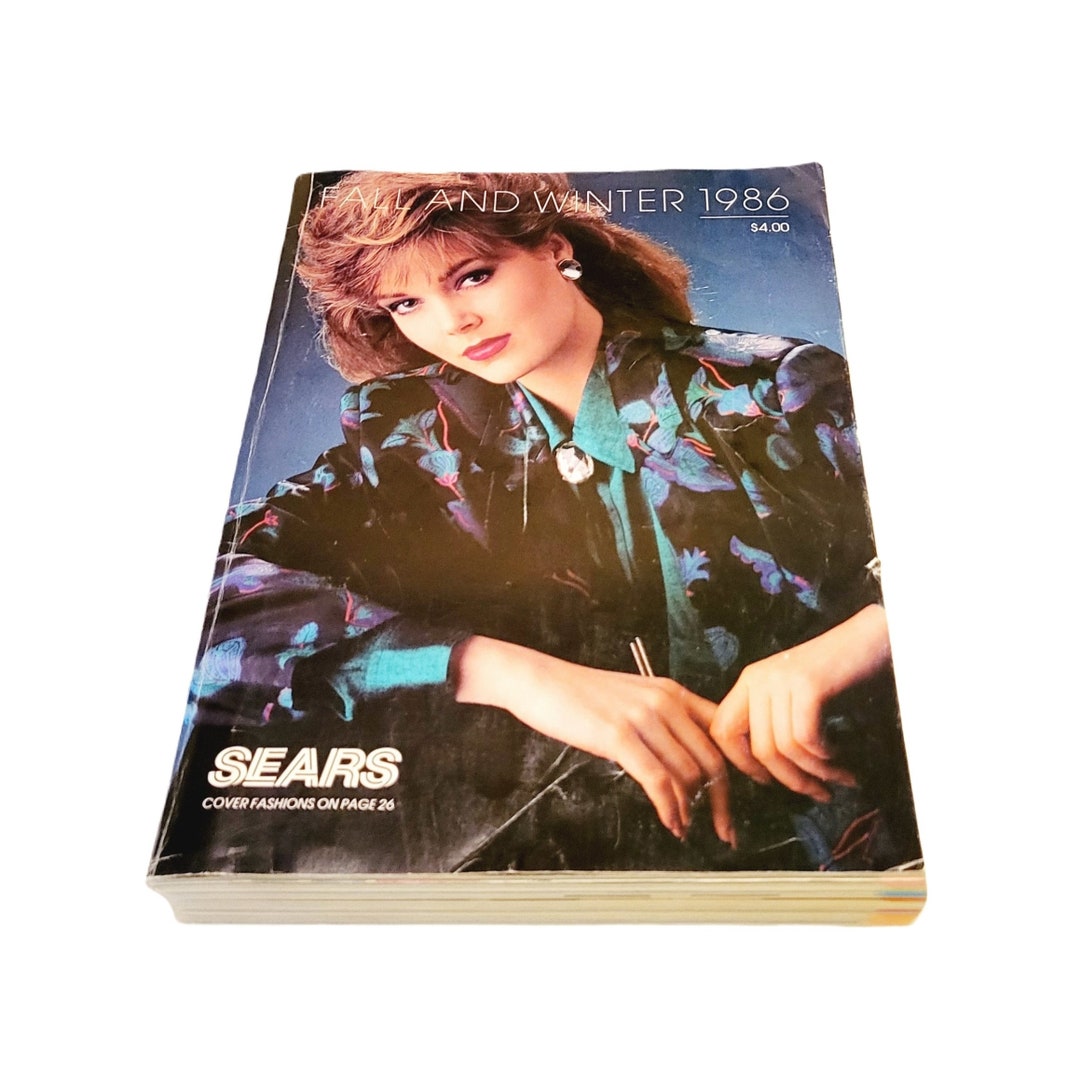 1986 Sears Catalog Fall and Winter 80s Fashion Advertising Etsy