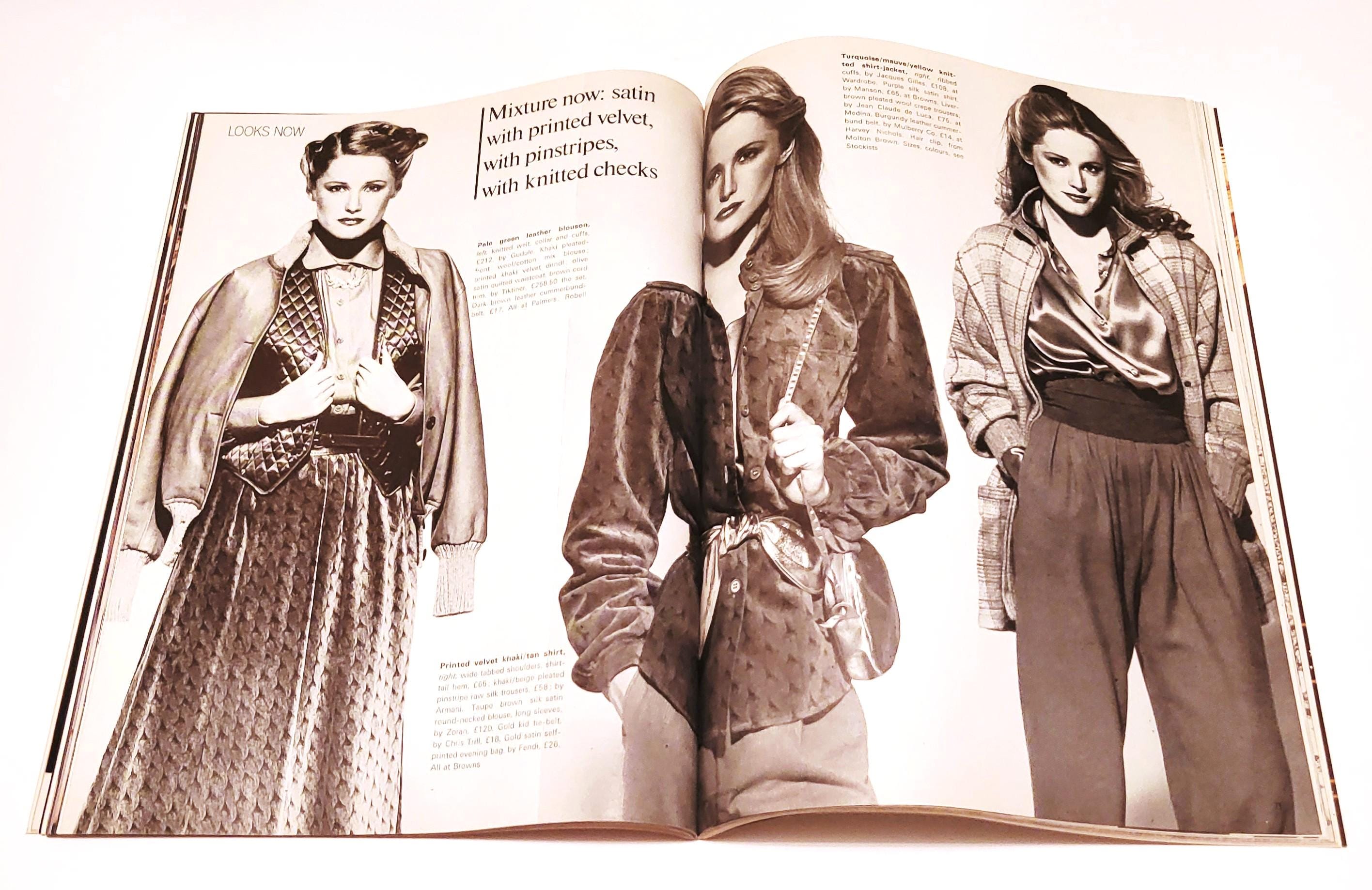 January 1979 Vogue UK Magazine 70s Fashion Debbie Dickinson Cover - Etsy