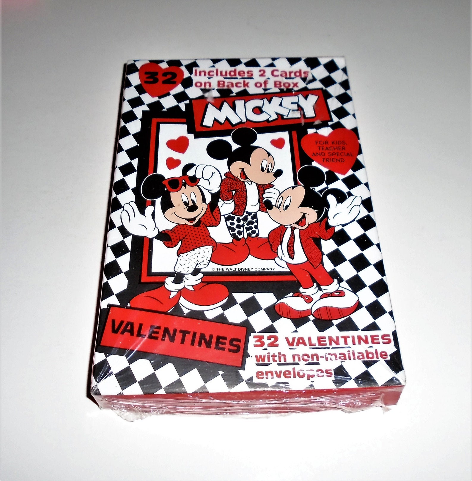 Mickey Mouse Valentines Card