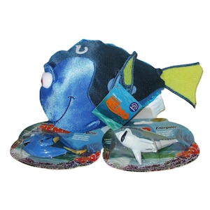 2003 Dory Plush Finding Nemo Toy and Squeeze Lights 3PC NWT
