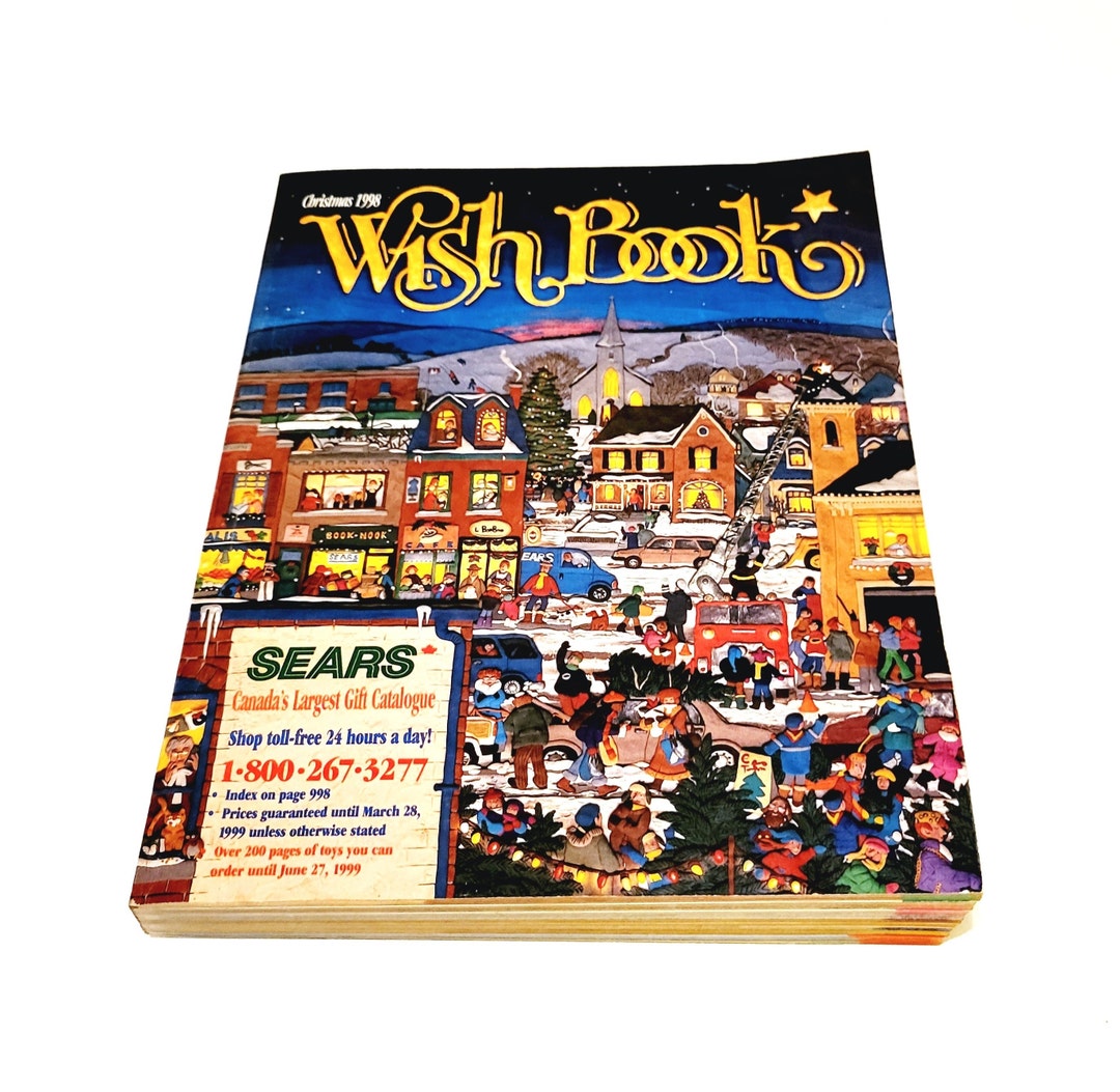 1998 Sears Wish Book Christmas Catalog Vintage Toys Etsy