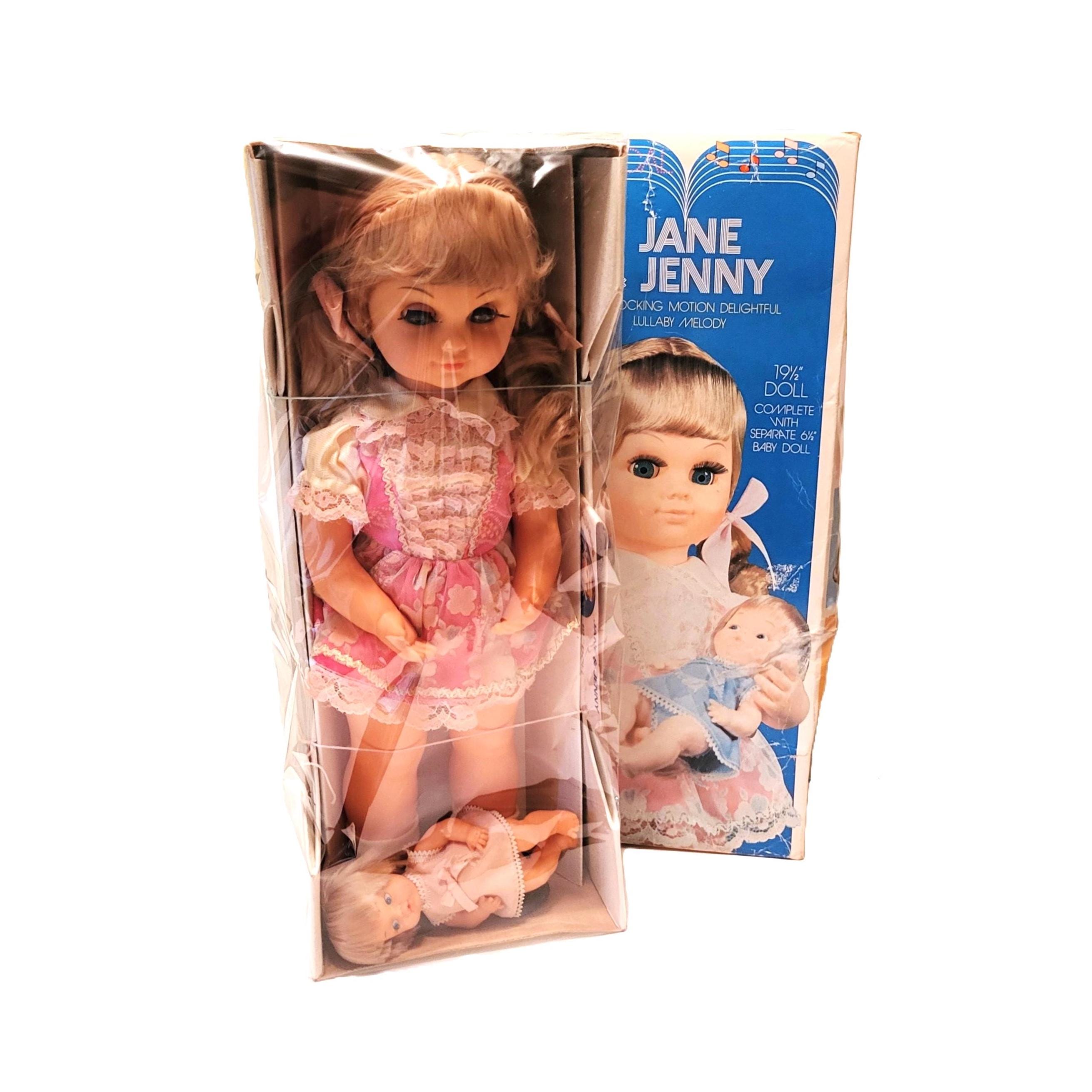 ビンテージ・ジニー「スティーブ・アンド・イブ-ブルネット」８インチドール Jane and Jenny Doll - Etsy