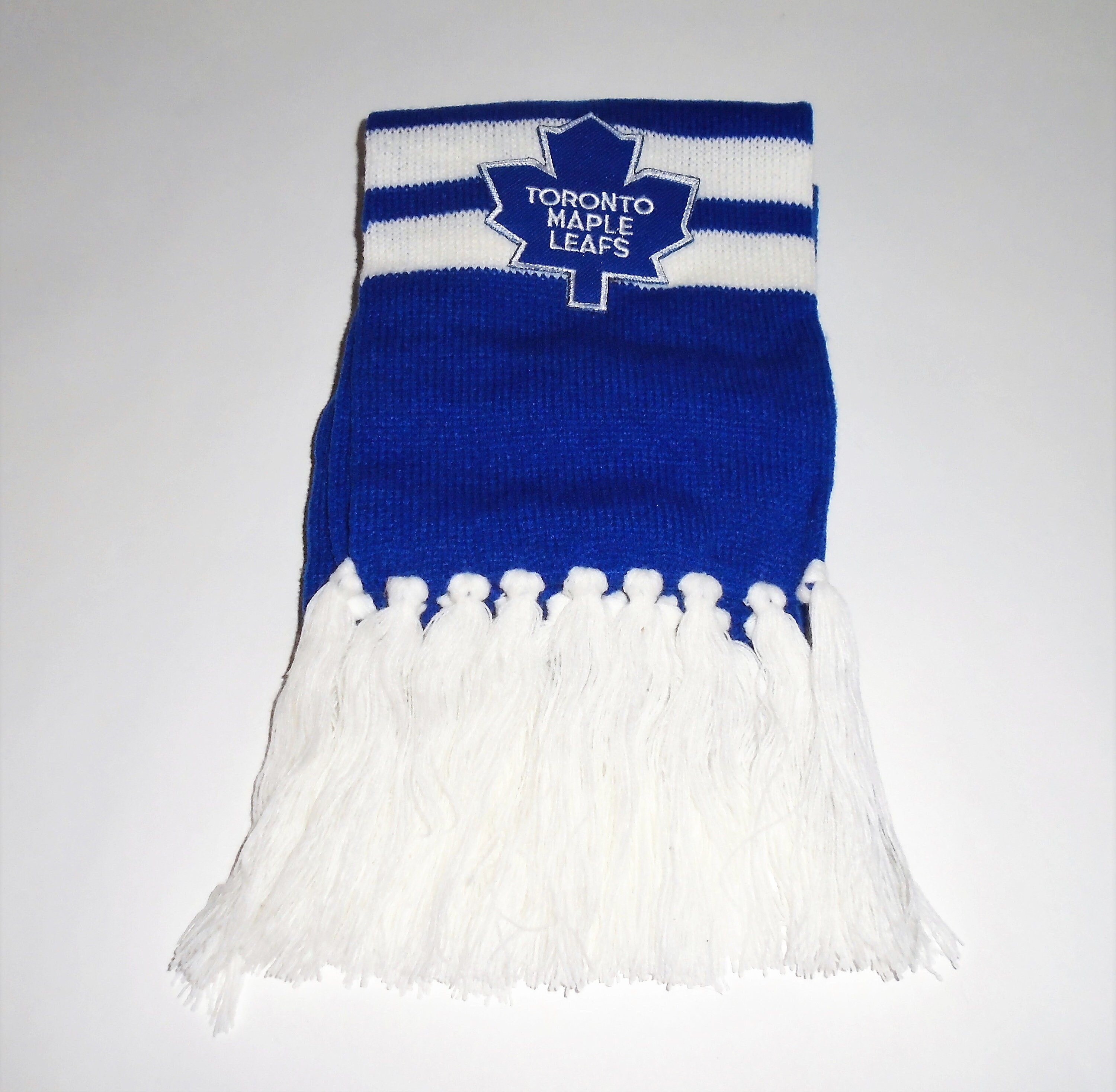 Maple Leaf Scarf In Shades Of Blue - Foto 6