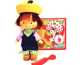 Strawberry Shortcake HUCKLEBERRY PIE Doll -80s, Kenner