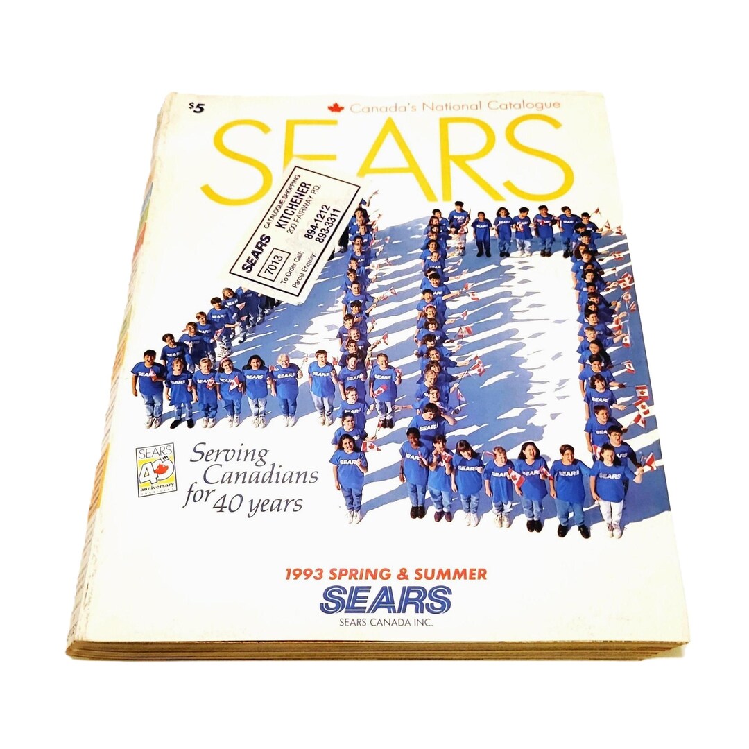 1993 Sears Catalog Spring and Summer Vintage Advertising Etsy