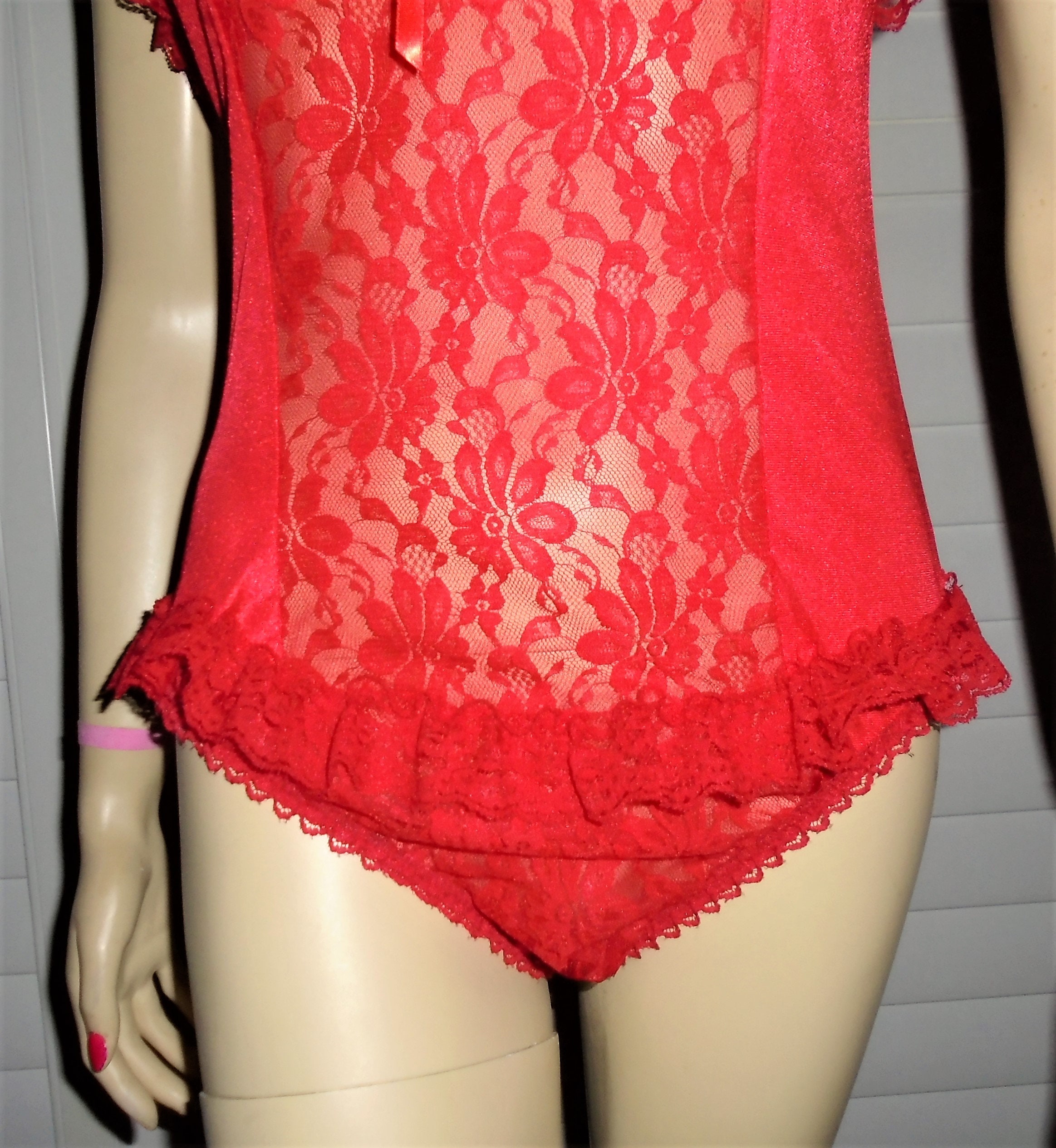 vintage teddy lingerie